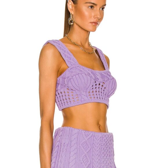 NWT AKNVAS Jodie Top in Purple size medium - Picture 3 of 8